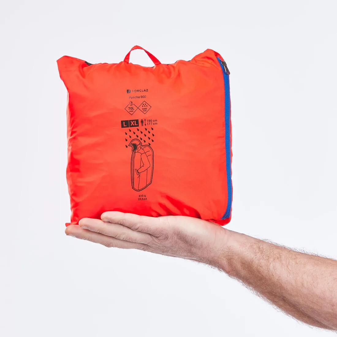 Adult Trekking Rain Cape L/XL 75L