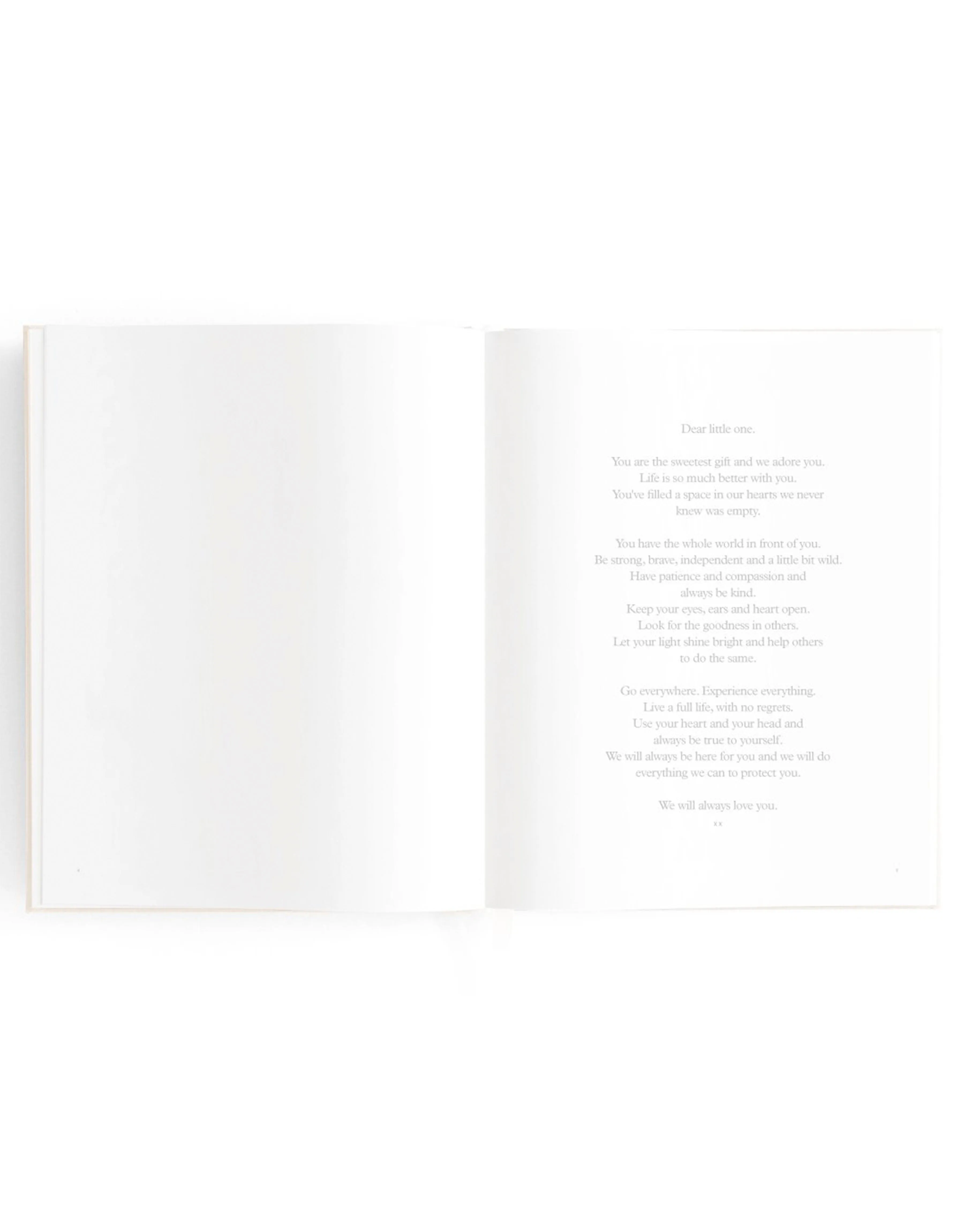Baby Book Buttermilk Gender Neutral