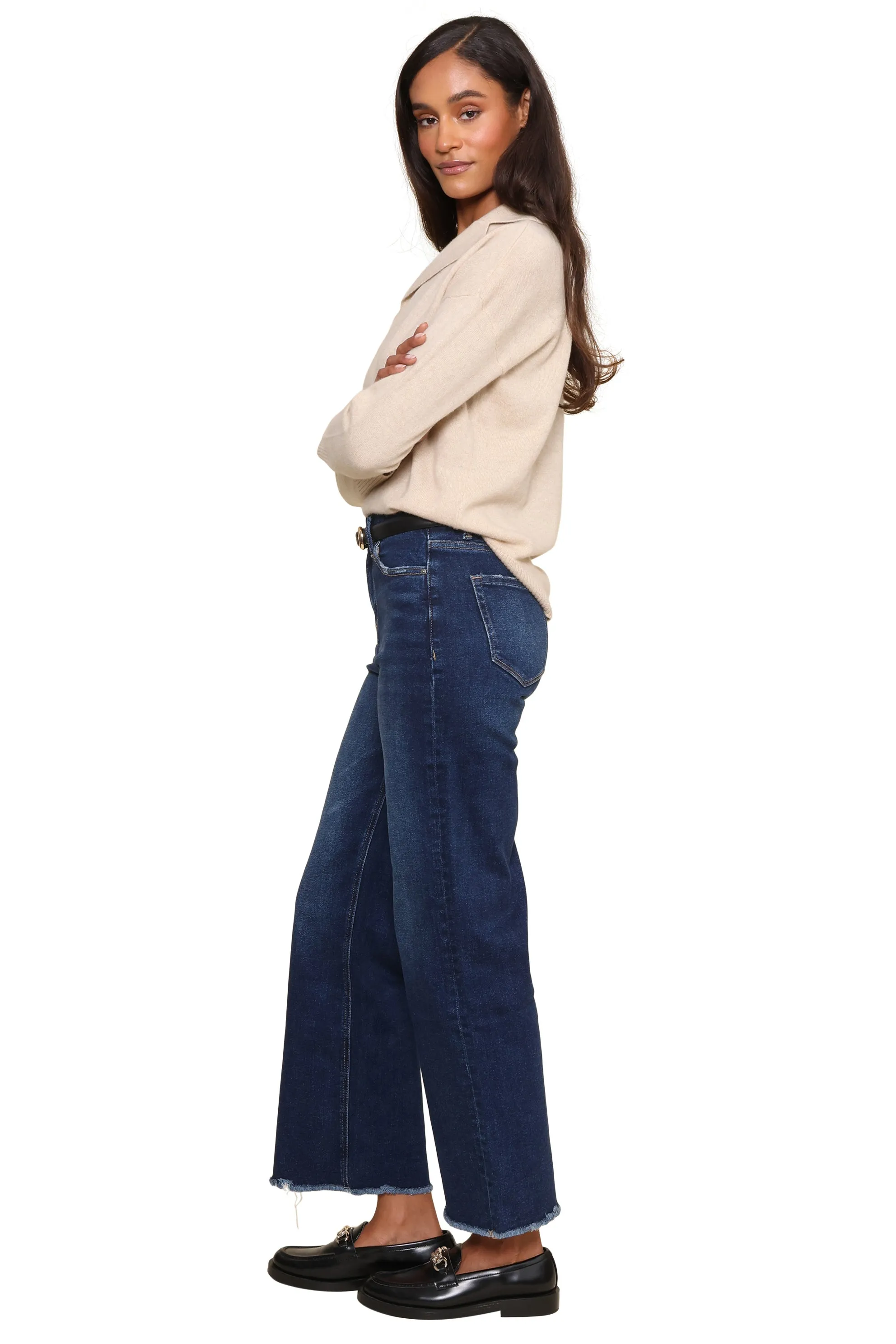 Bella Notched Collar Cashmere