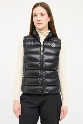 Black Ghany Down Vest