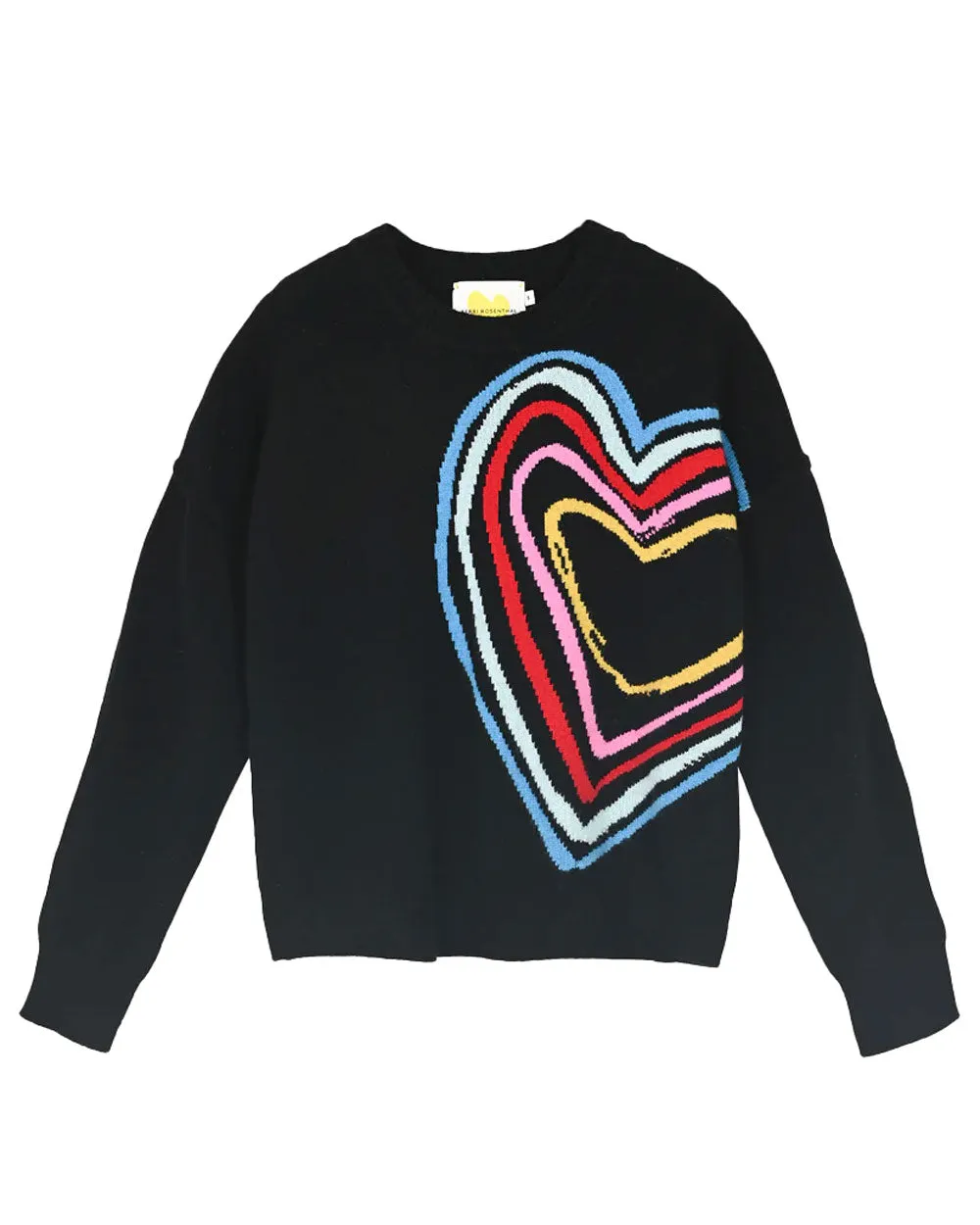Black Rainbow Connection Sydney Sweater