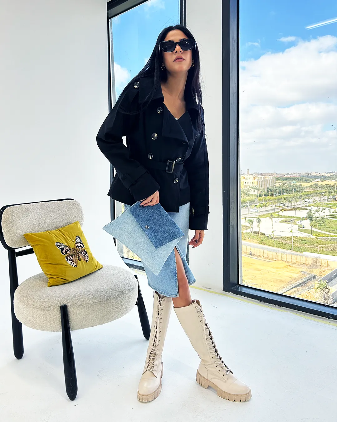 Black Trench Jacket