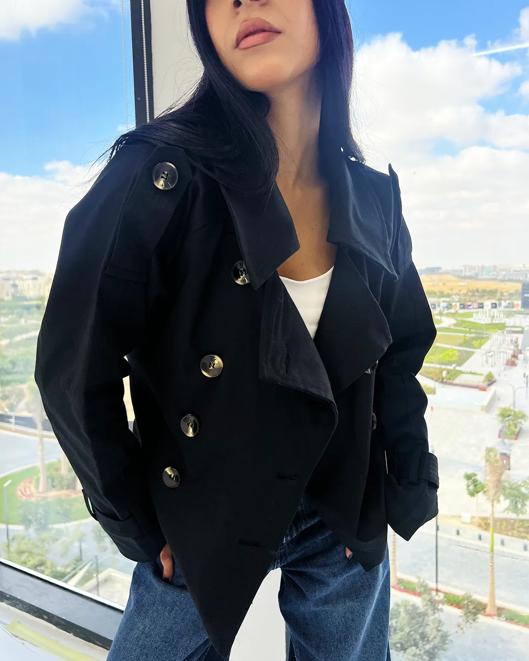 Black Trench Jacket