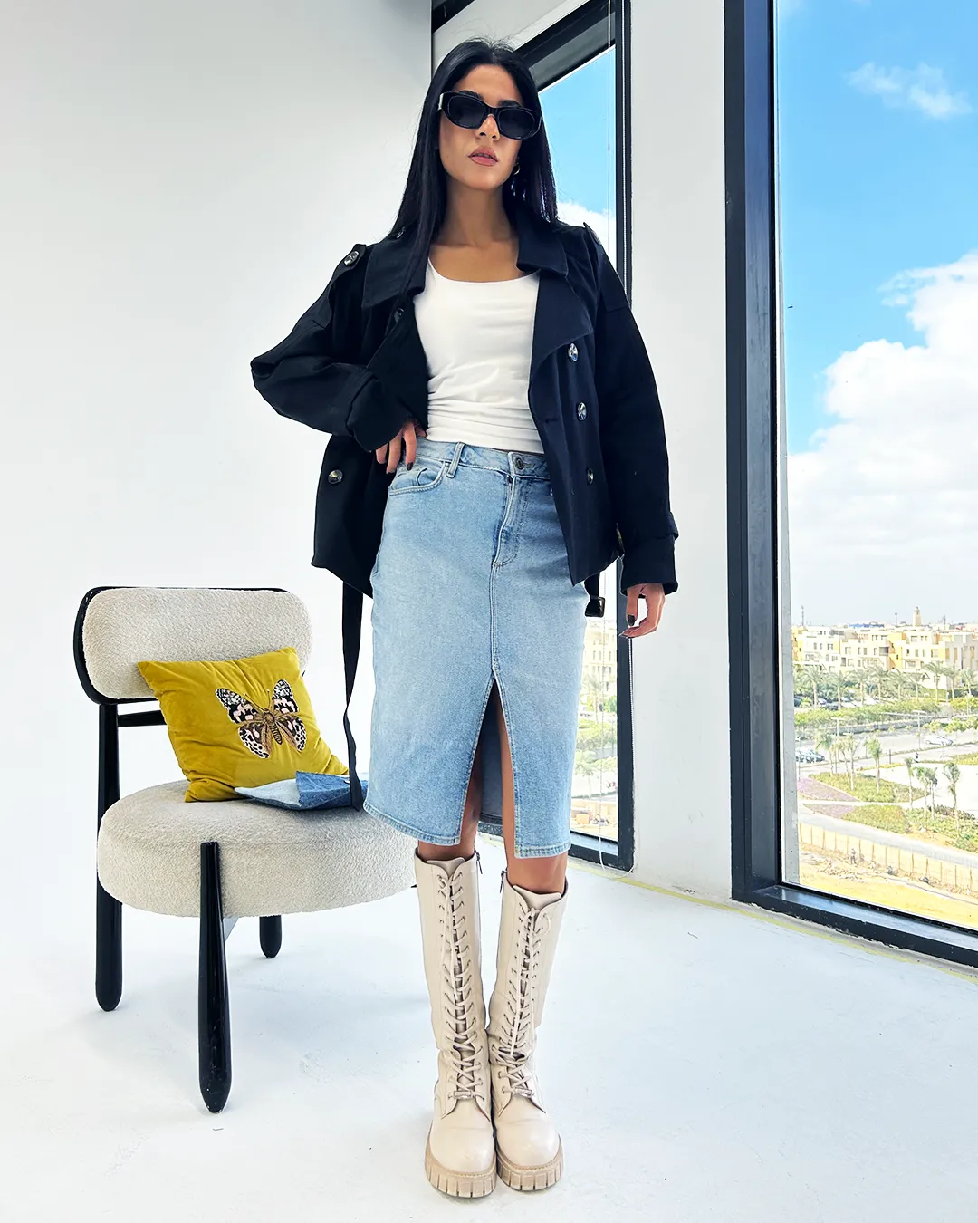 Black Trench Jacket