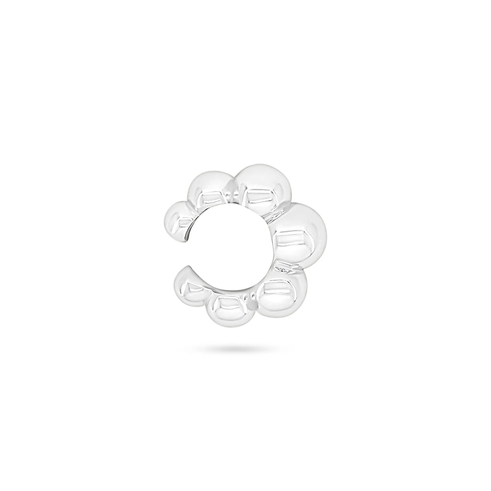 Blossom Silver Ear Cuff
