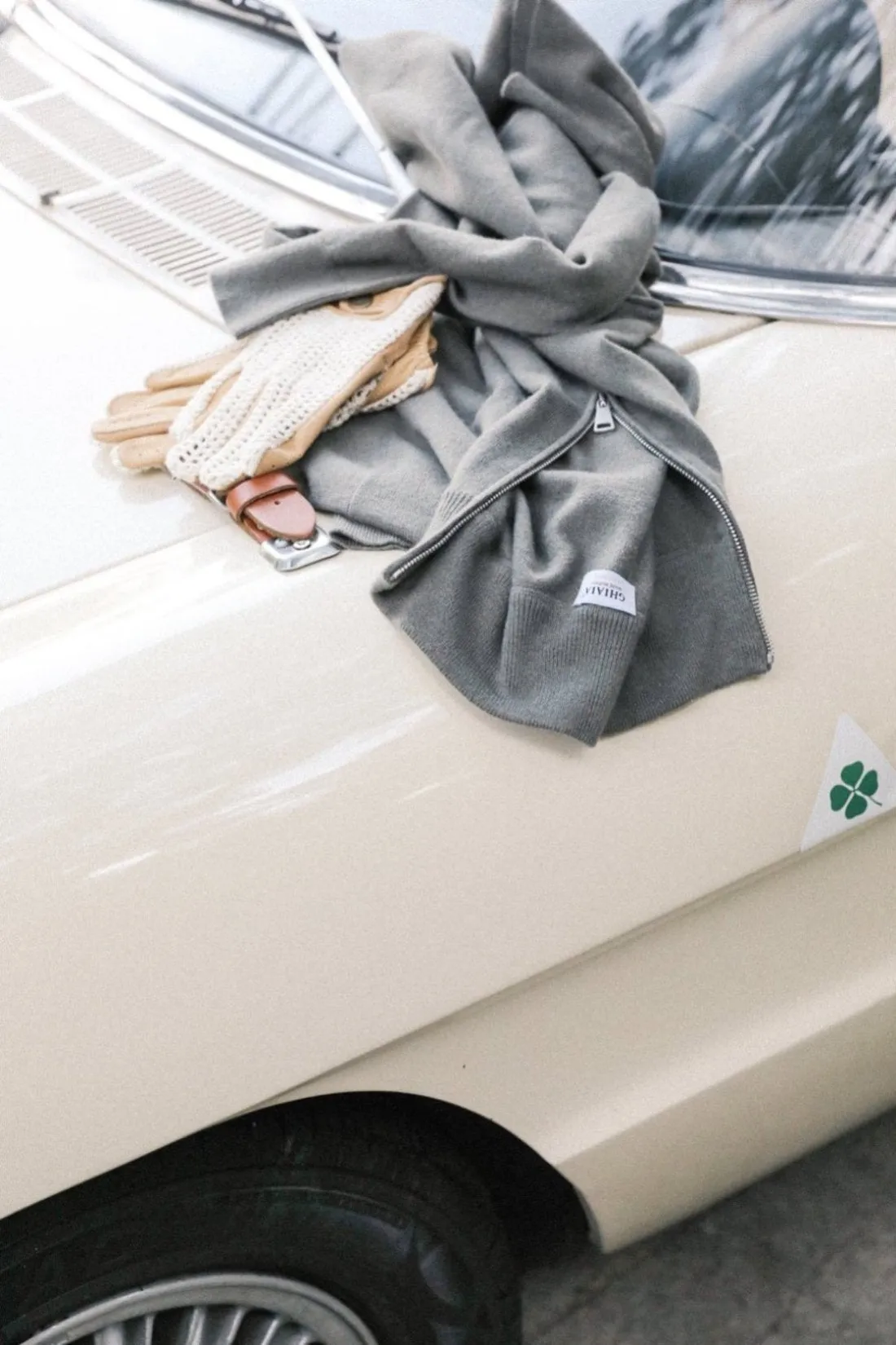 Cashmere Quarter Zip