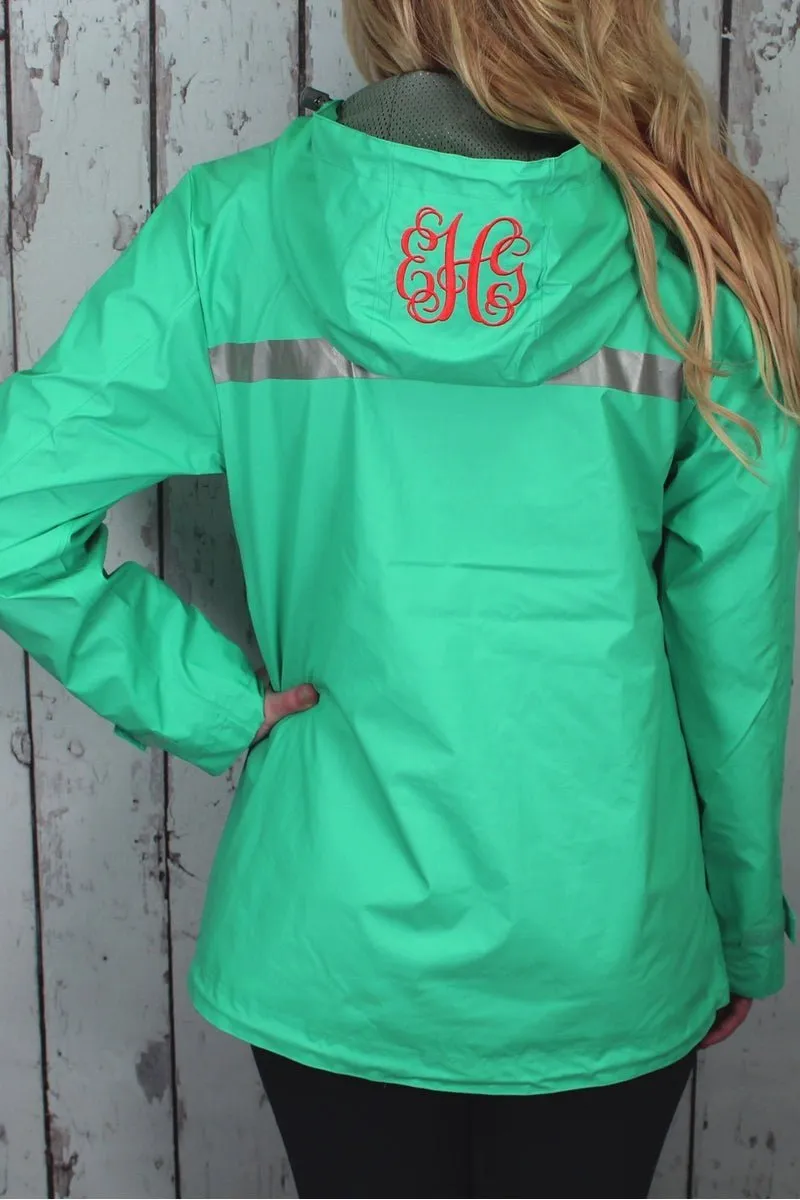 Charles River Women's New Englander Mint Rain Jacket *Customizable! (Wholesale Pricing N/A)