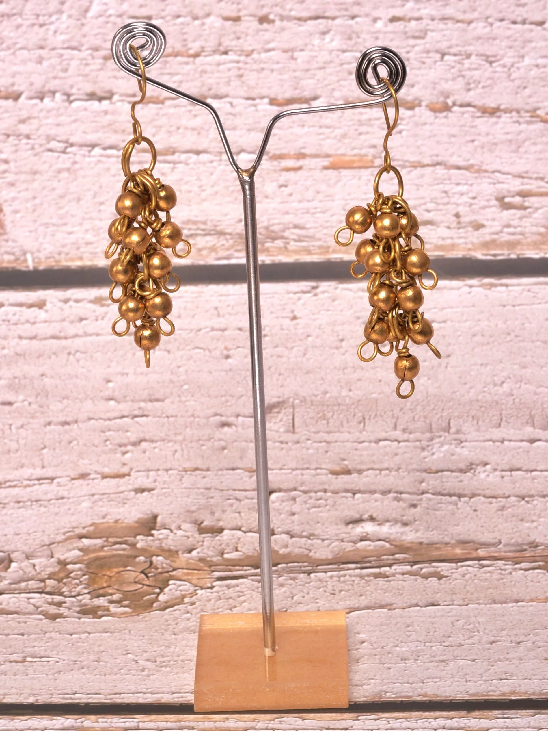 Chitrangi Contemporary Dokra Earrings