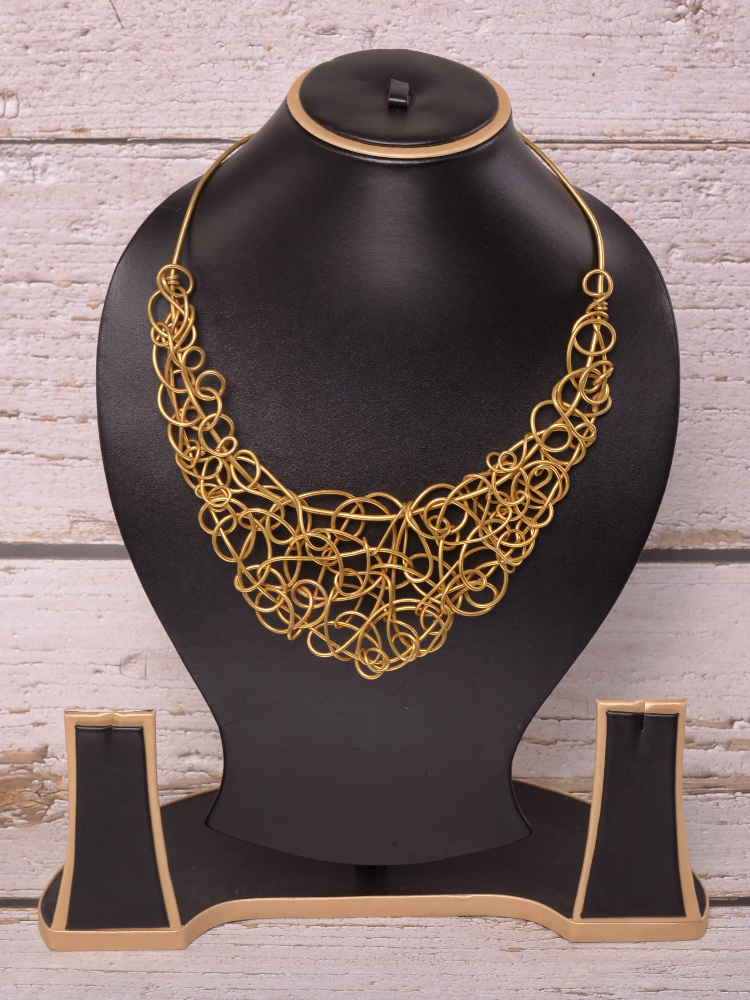 Devika Contemporary Dokra Necklace