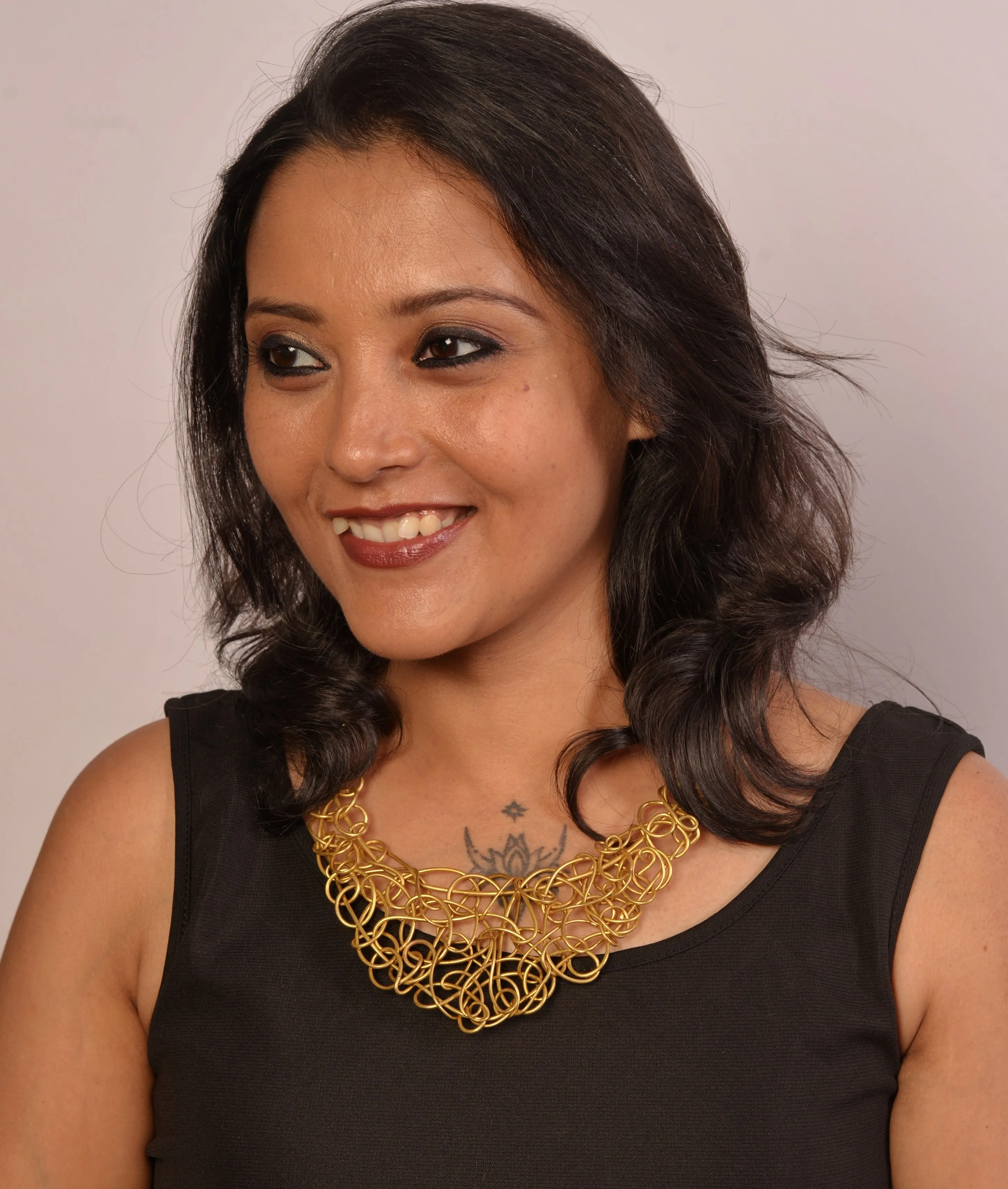 Devika Contemporary Dokra Necklace
