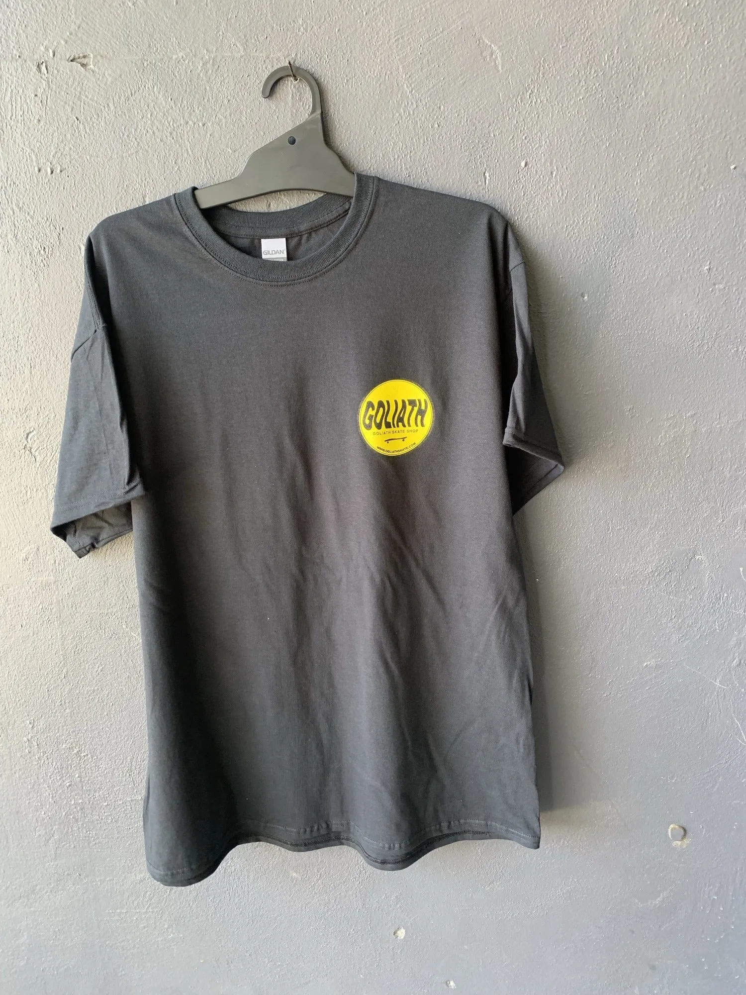 Goliath Skate Shop Tee Black Adult