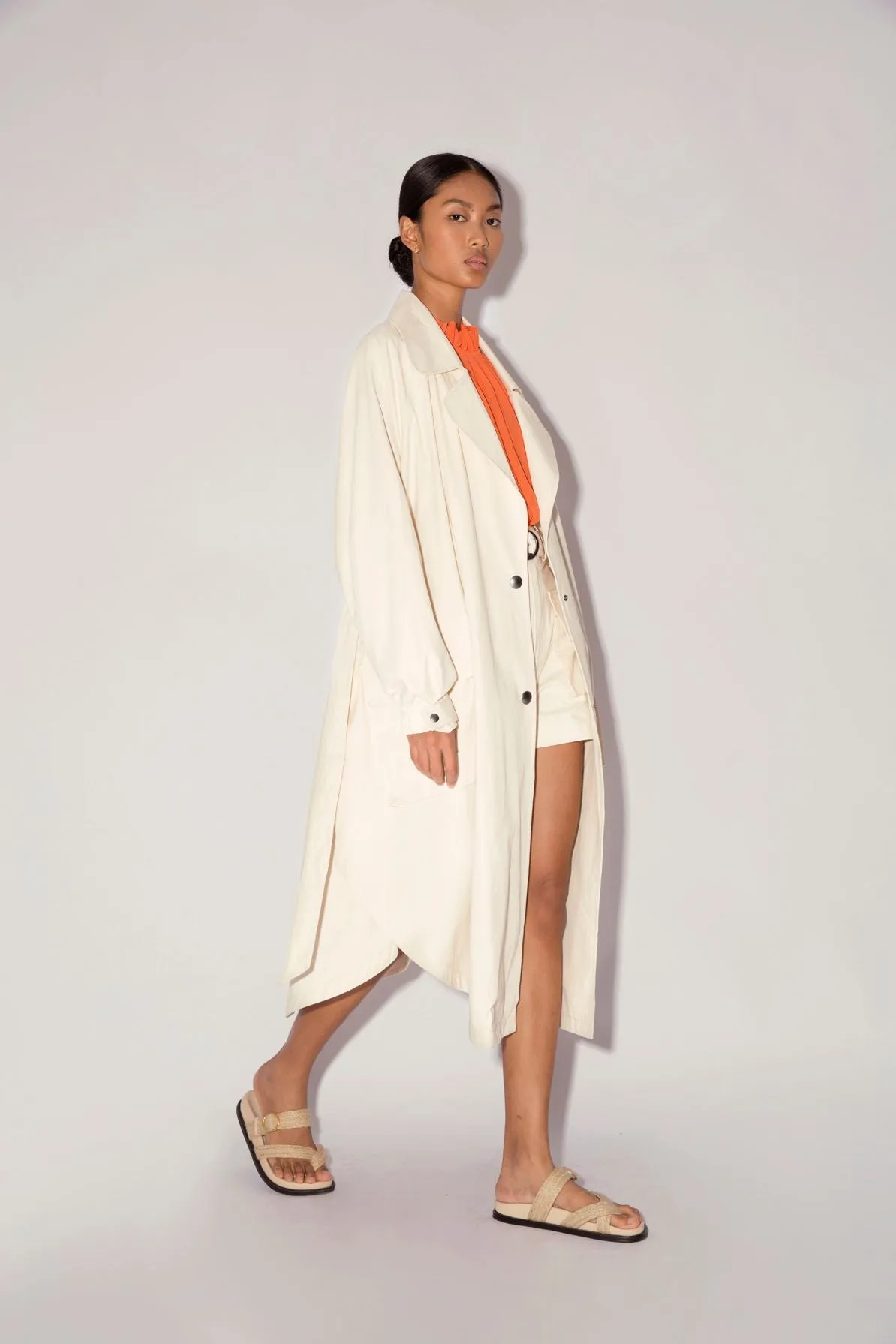 Noelle Parka Ecru