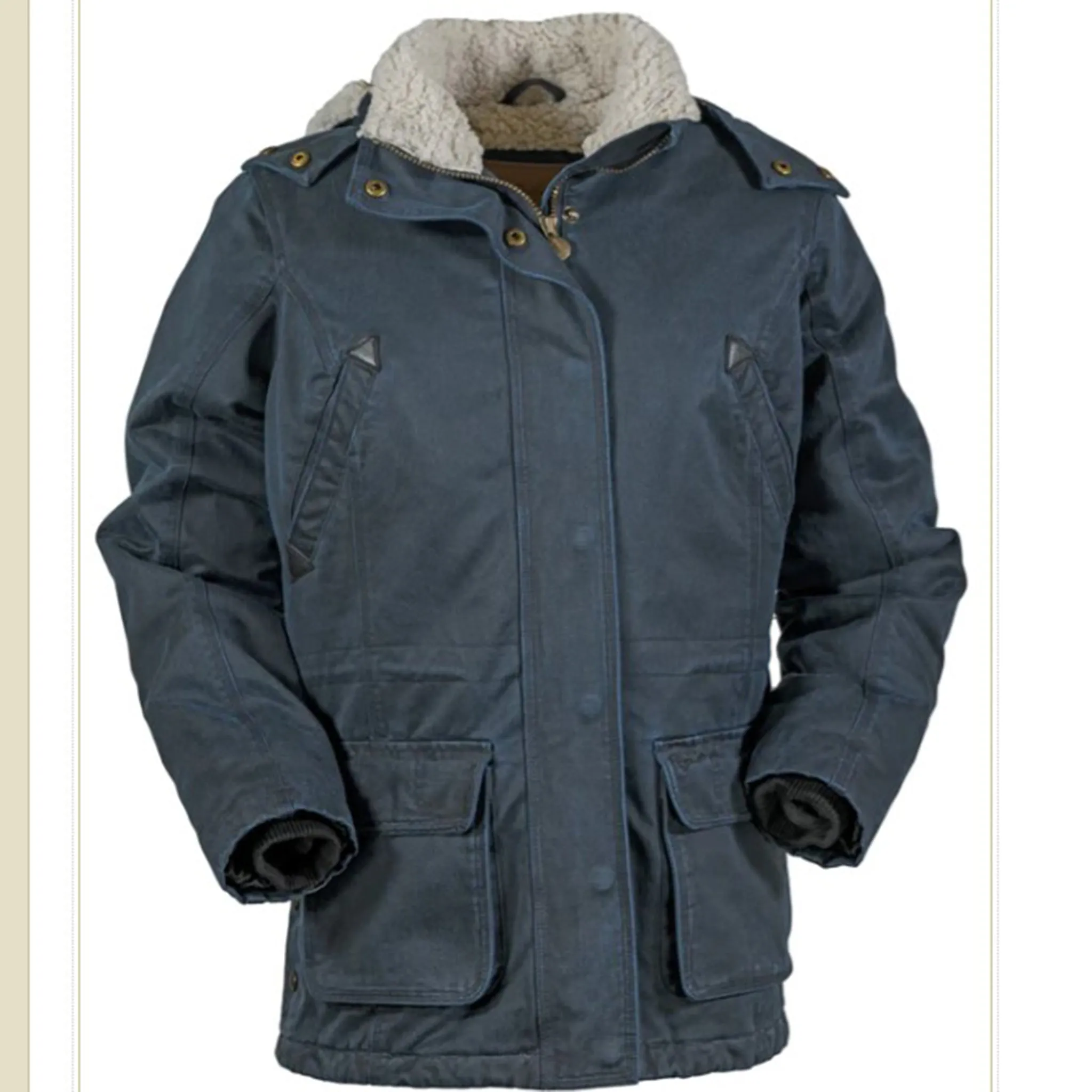 Outback Trading Women's Navy Woodbury Jacket