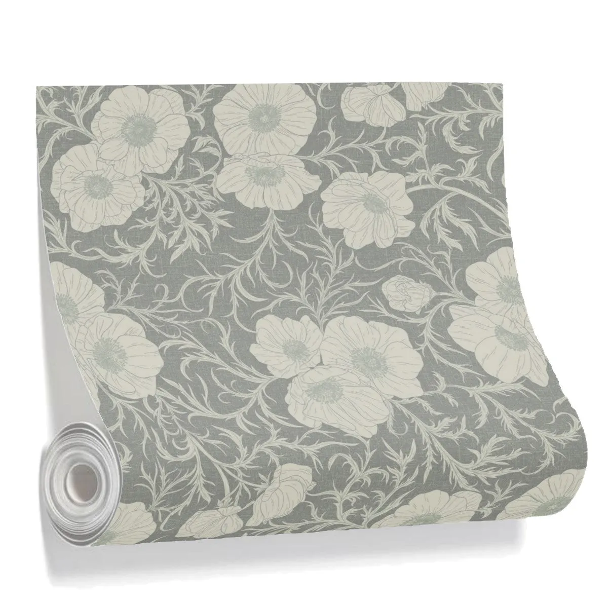 Paris Rain - Wall Covering - Peel and Stick Wallmark Canvas