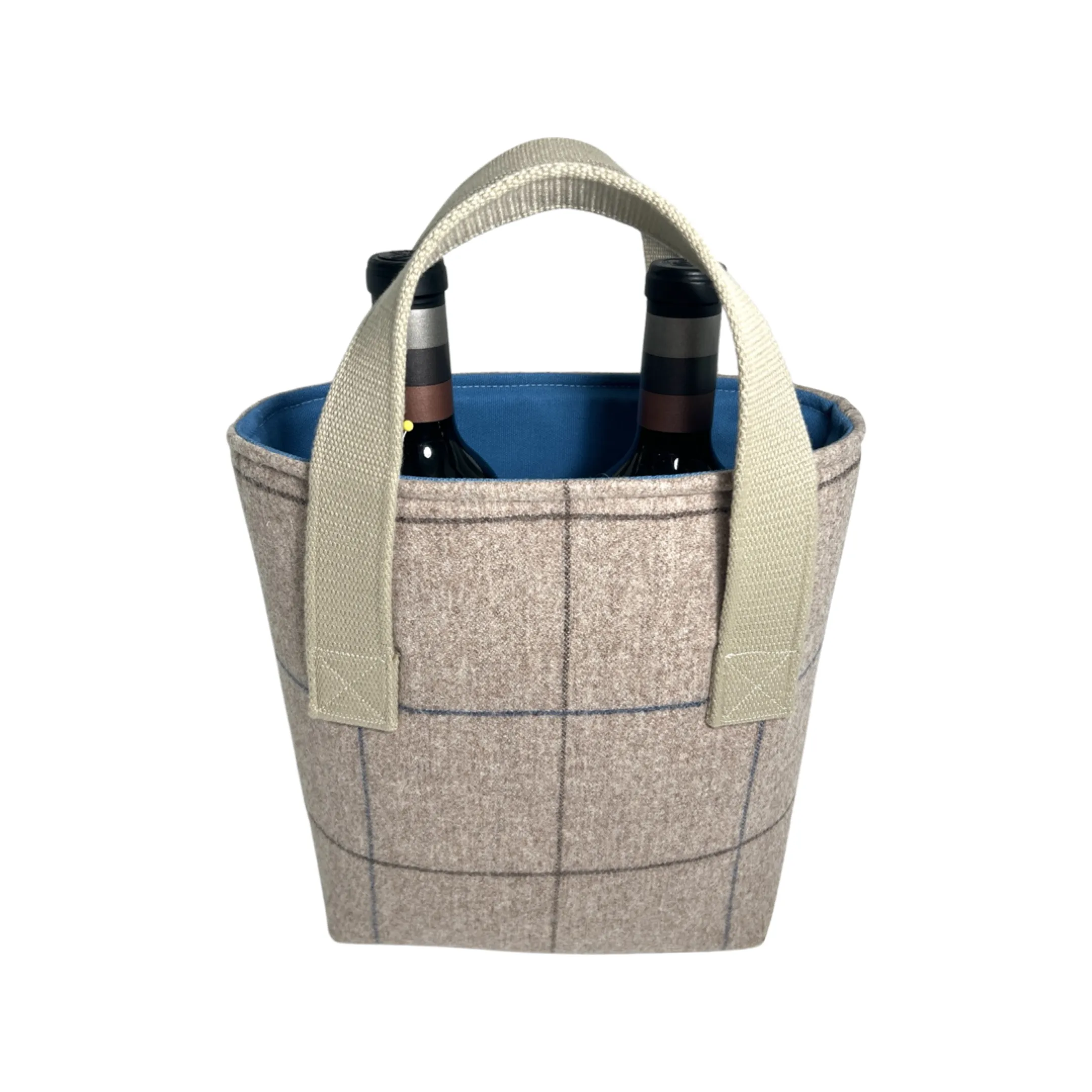Ravello Wool Wine Tote (Double Bottle)