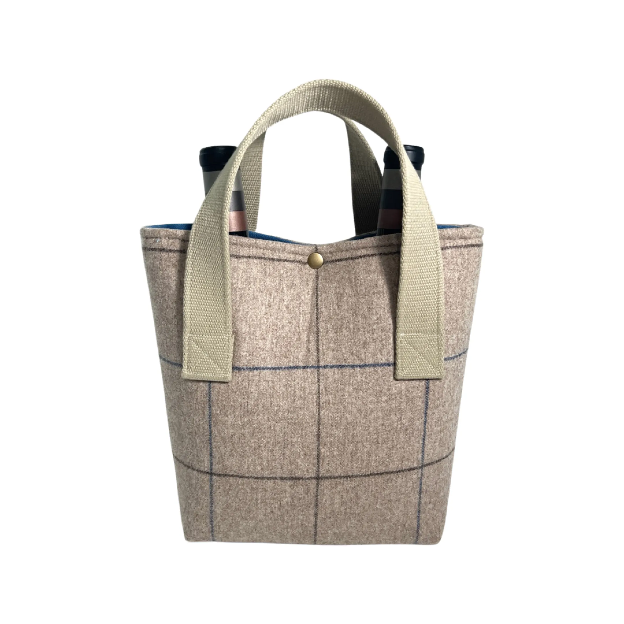 Ravello Wool Wine Tote (Double Bottle)