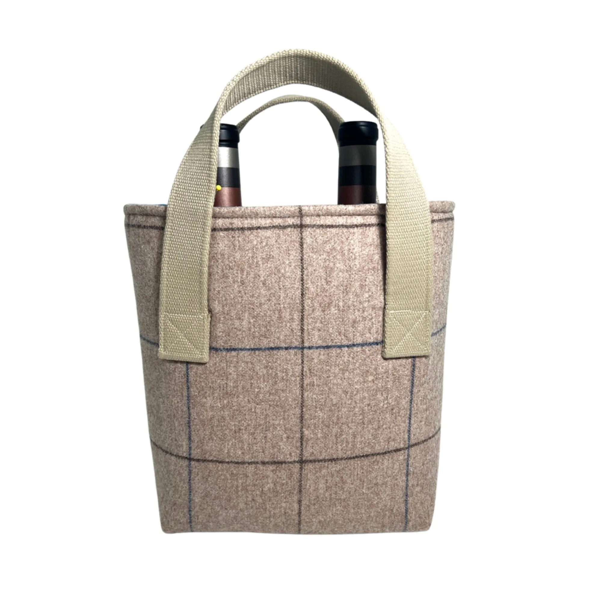Ravello Wool Wine Tote (Double Bottle)