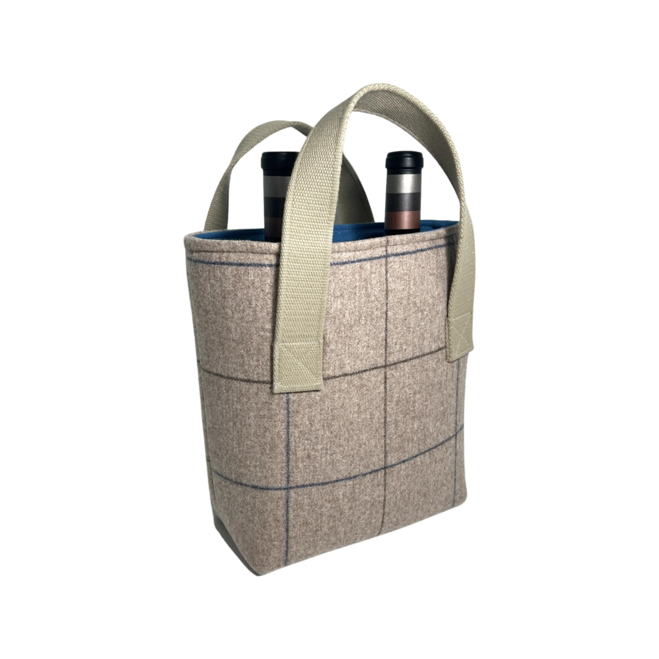 Ravello Wool Wine Tote (Double Bottle)