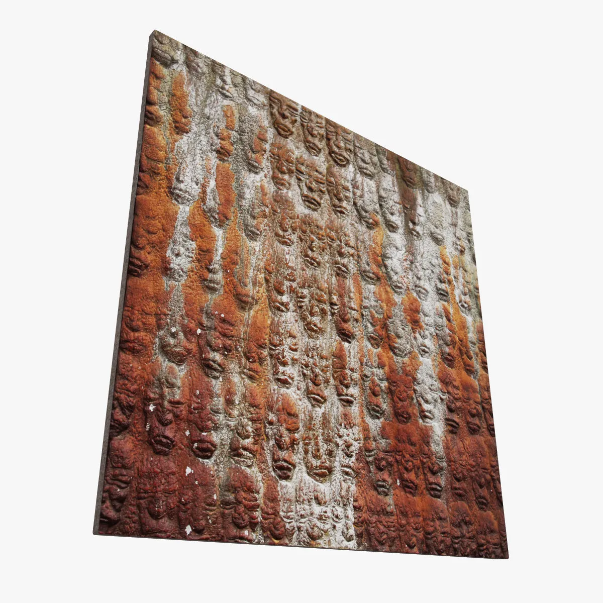 Summer Rain and The Faces Lacquer Painting 3D Model